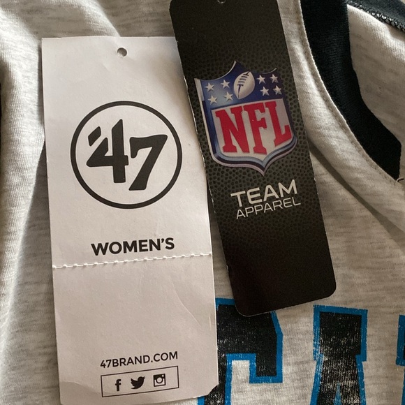 CAROLINA PANTHERS CROP SHIRT - Picture 5 of 6